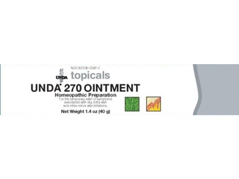 Unda Topicals 270 ointment, 1.4oz / 40g