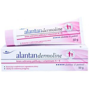 Alantan Dermoline Krem Ochronny Półtłusty Z Wit.A+E