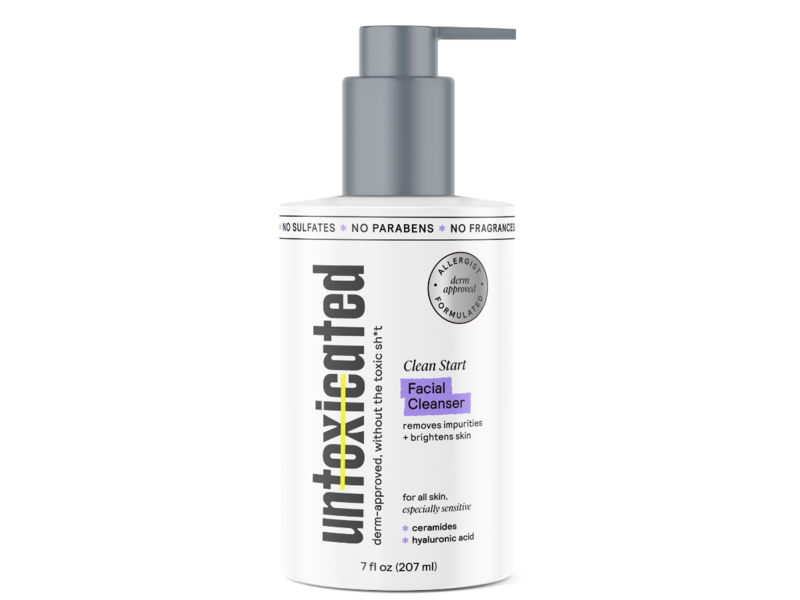 untoxicated Clean Start Facial Cleanser, 7 fl oz (207 mL)