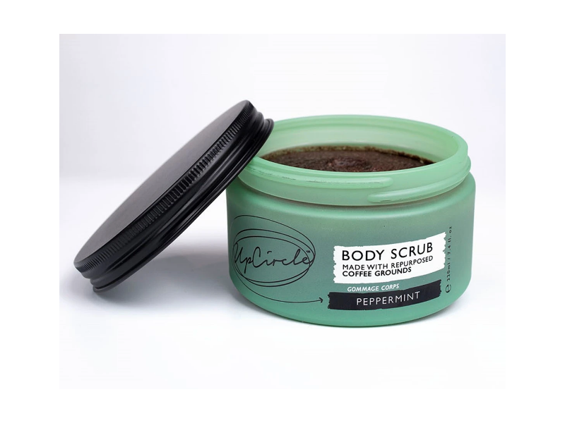 UpCircle Beauty Coffee Body Scrub, Peppermint, 220 mL
