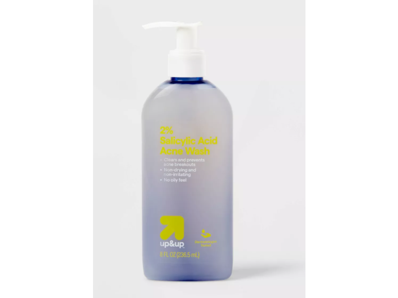 Up & Up Acne Wash, 2% Salicylic Acid, 8 fl oz/236.5 mL