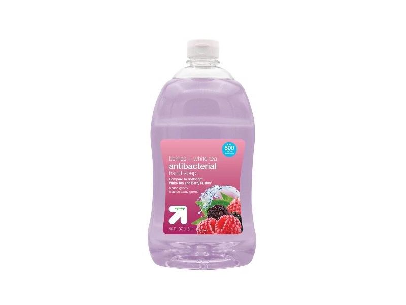 Up & Up Antibacterial Hand Soap, Berries + White Tea, 56 fl oz