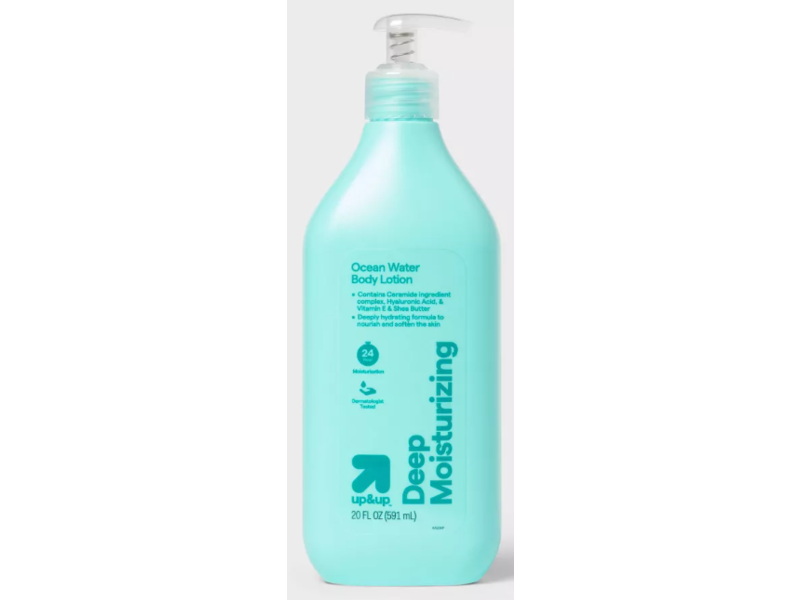 Up & Up Deep Moisturizing Body Lotion, Ocean Water, 20 fl oz/591 mL