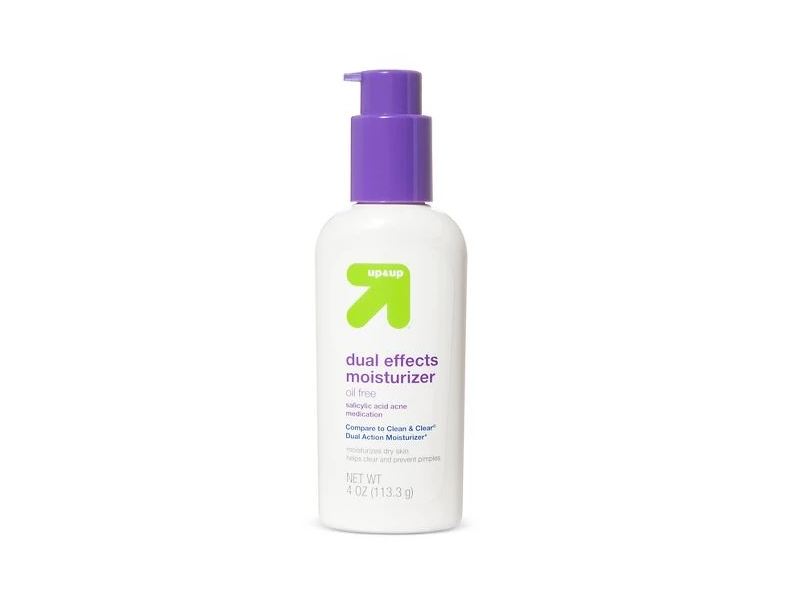 Up & Up Dual Effects Moisturizer, Oil Free, 4 fl oz