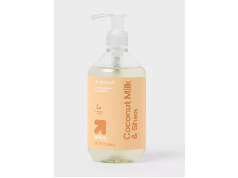 Up & Up Hand Wash, Coconut Milk & Shea, 12 fl oz/355.8 mL