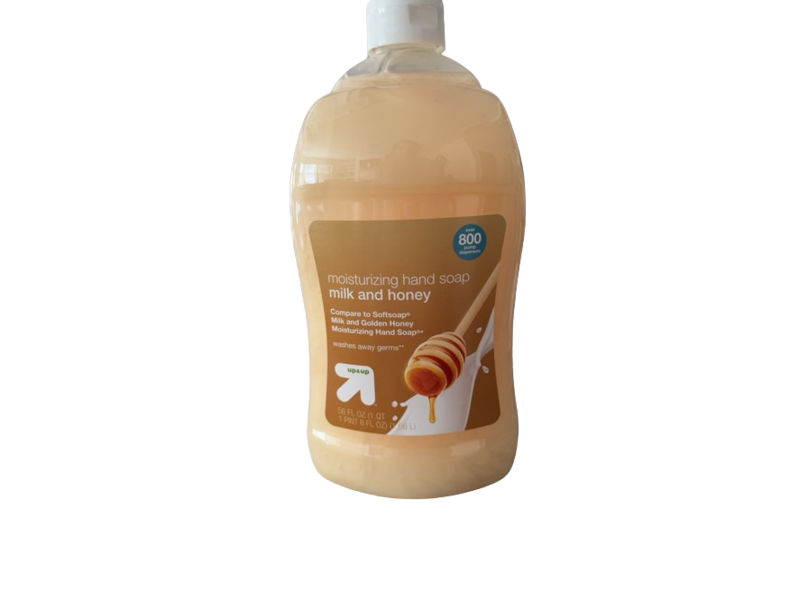 Up & Up Moisturizing Hand Soap, Milk & Honey8 fl oz/1.66 L