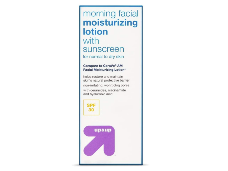 Up & Up Morning Facial Moisturizing Lotion With Sunscreen SPF 30, 3 fl oz/89 ml