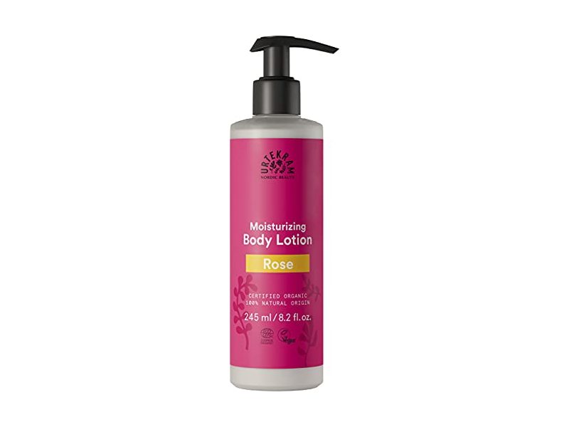 Urtekam Moisturizing Body Lotion, Rose, 8.2 fl oz/245 mL