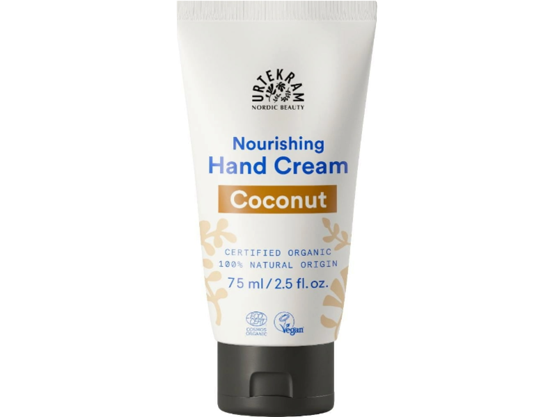 Urtekram Nourishing Hand Cream, Coconut, 2.5 fl oz/75 mL