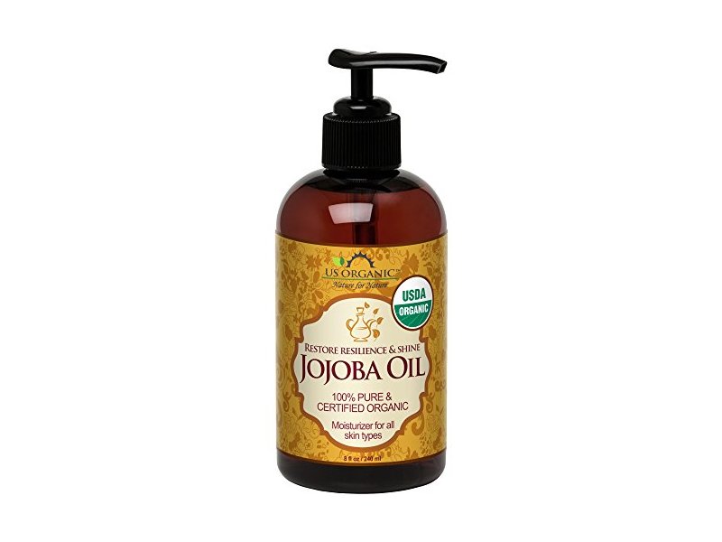 US Organic Jojoba Oil, 8 Ounce