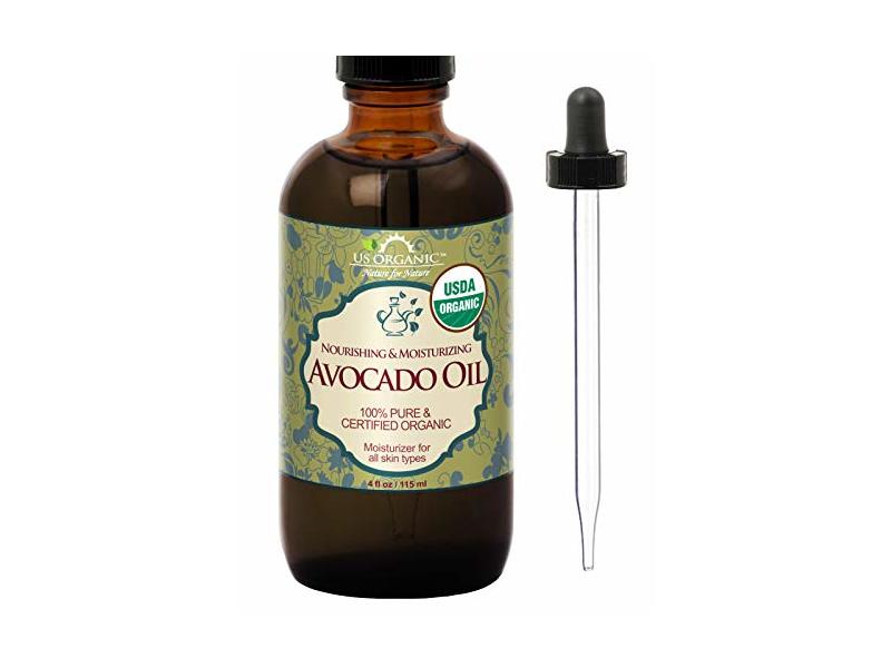 US Organic Nourishing & Moisturizing Avocado Oil, 4 fl oz/115 mL