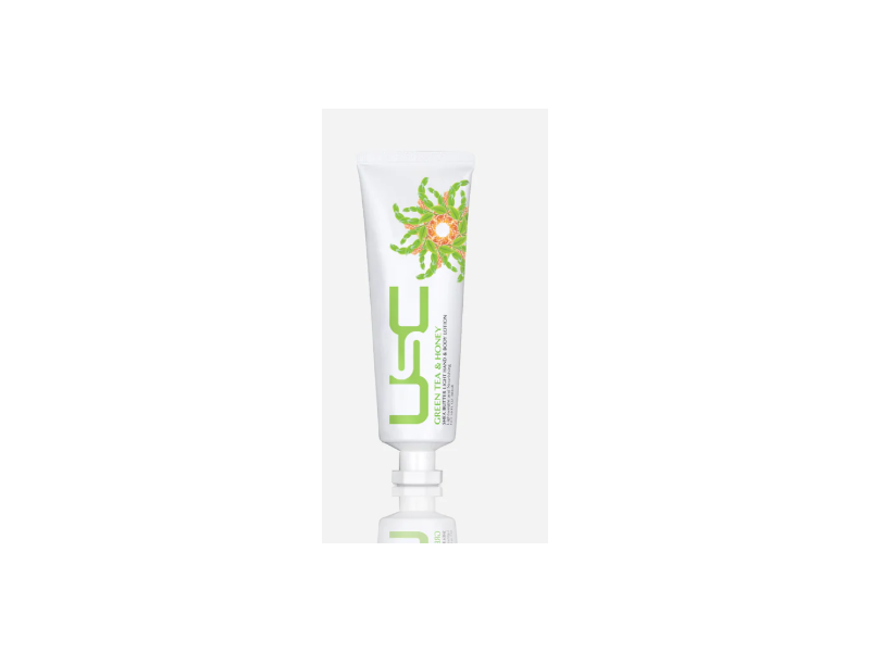 Uscrysial Beauty Shea Butter Light Hand & Body Lotion, Green Tea & Honey, 1.7 fl oz/50 mL