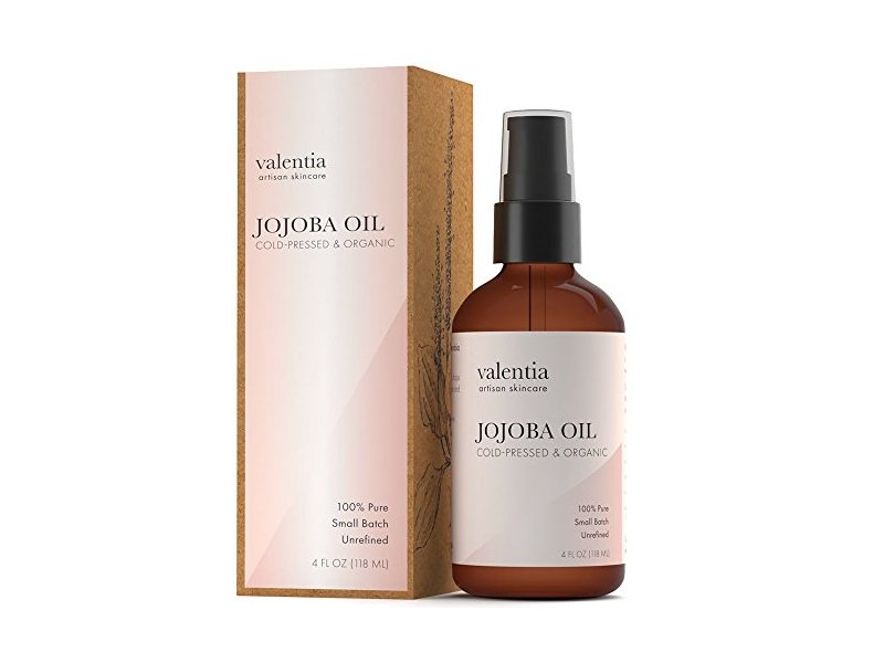 Valentia Organic Jojoba Oil, 4 fl oz/118 mL