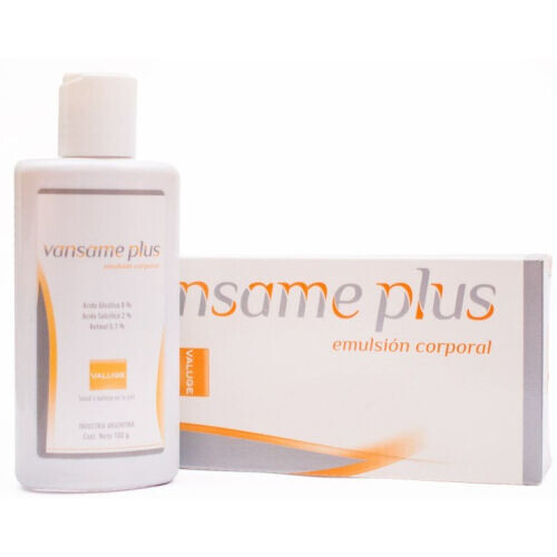 Vansame Plus Emulsión Corporal