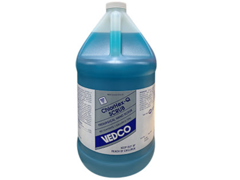 VEDCO ChlorHex-Q Presurgical Hand Scrub, 128 fl oz