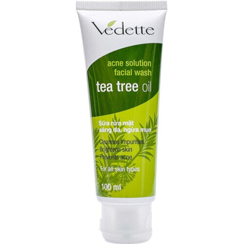 Acne Solutions Facial Wash Tea Tree Oil