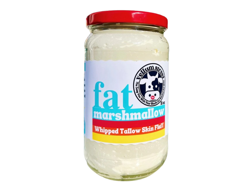 Vellum Street Fat Marshmallow Whipped Tallow Skin Fluff, 11 oz