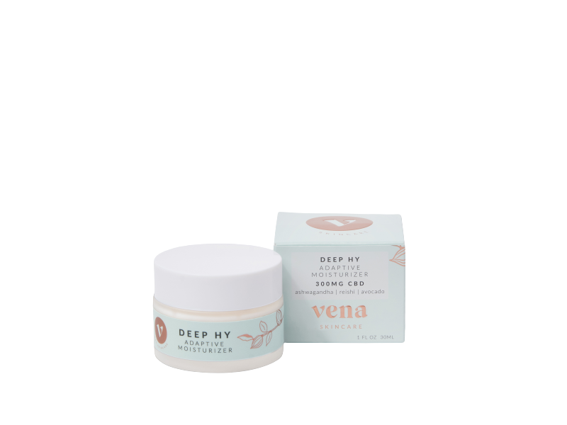 vena CBD Skincare Deep Hy Adaptive Moisturizer, 1 fl oz/30 mL
