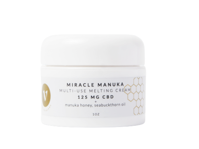 vena CBD Skincare Miracle Manuka Multi-Use Melting Cream, 1 oz