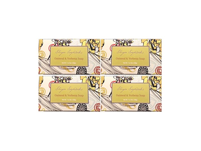 Venezia Soapworks Pure Vegetable Soap, Oatmeal & Verbena, 7. Oz