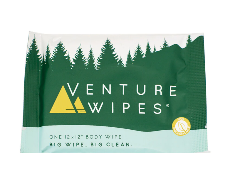 Venture Big Clean Body Wipes, 10 Count