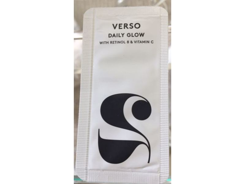 Verso Daily Glow, Retinol 8 & Vitamin C, 0.1 fl oz/2 ml