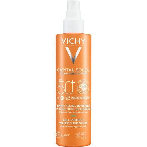 Capital Soleil Cell Protect Invisible High UVA + UVB Sun Protection Spray SPF 50+