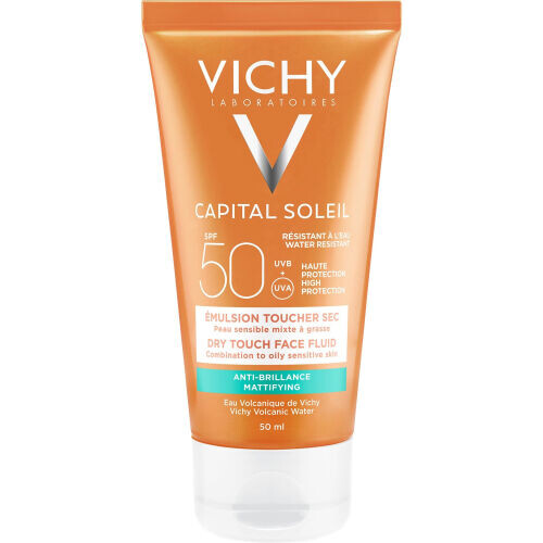 Capital Soleil Dry Touch Face Fluid SPF 50