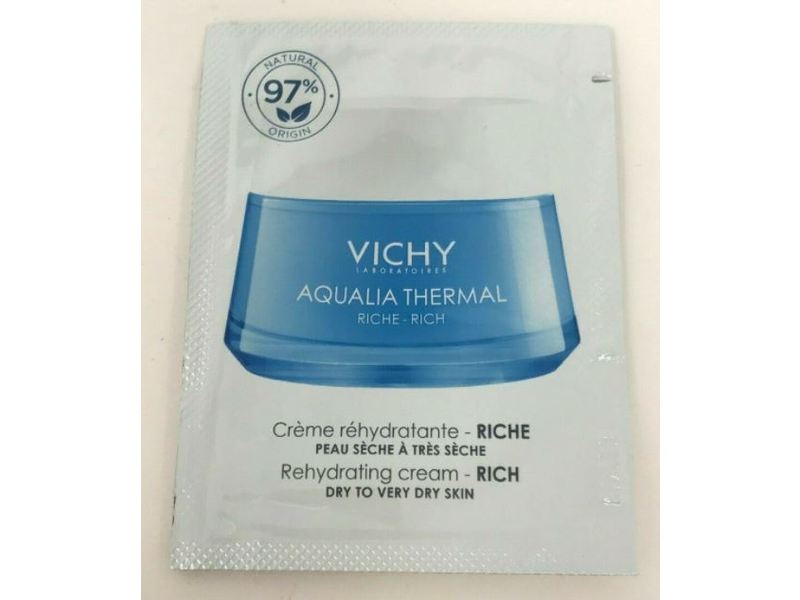 Vichy Laboratories Agualia Thermal Rehydrating Cream, 0.05 fl oz