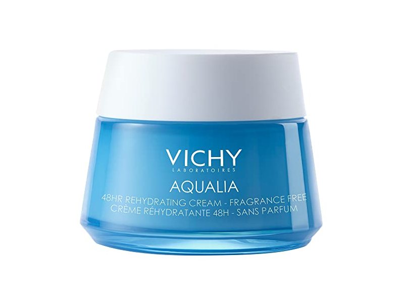 Vichy Laboratories Aqualia Thermal Fragrance Free Cream, 1.69 fl oz/50 mL