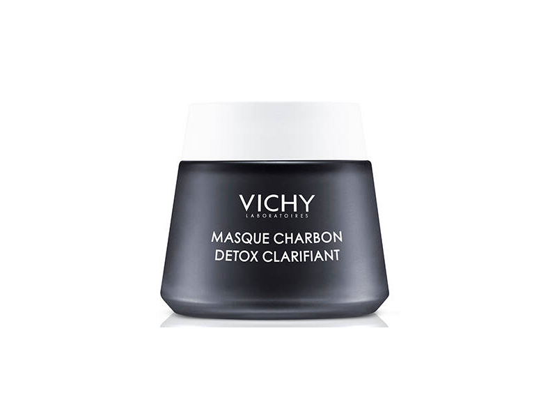 Vichy Laboratories Clarifying Mask, Charcoal, 0.5 fl oz/15 ml