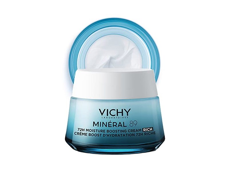 Vichy Laboratories Mineral 89 Boosting Cream, Vitamines B3 & E + Squalane, 50 mL
