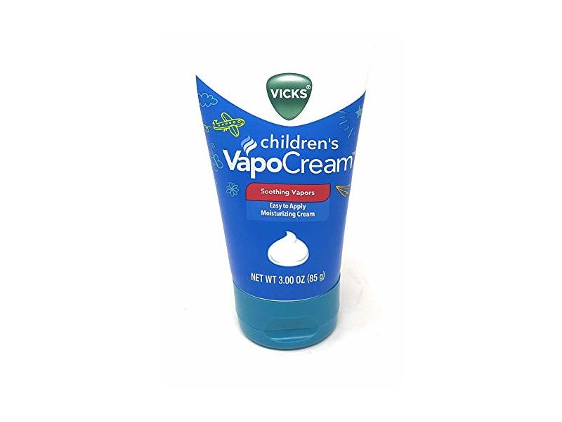 Vicks Children's Vapo Cream, Soothing Vapors, 3.00 oz/85 g