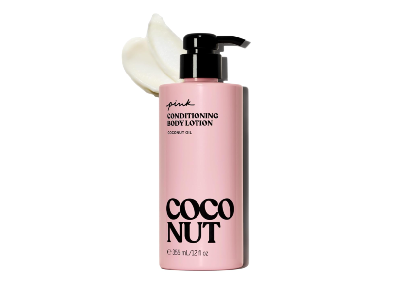 Victoria's Secret Pink Conditioning Body Lotion, Coconut Oil, 12 fl oz/355 mL