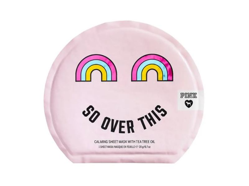 Pink So Over This Calming Sheet Mask With Tea Tree Oil, 1 ct