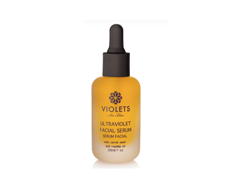 Violet Are Blue Ultra Facial Serum, Carrot Seed & Rosehip Oil, 1 oz/30 mL