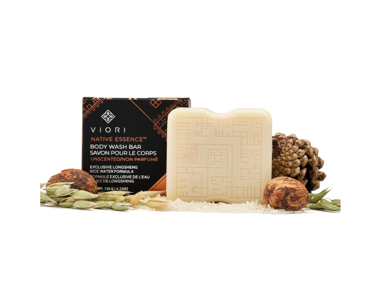 Viori Native Essence Savon Pour Bodywash Bar, 4.23 oz/120 g
