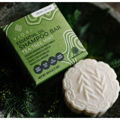Tea Tree Mint Essential Oil Shampoo Bar