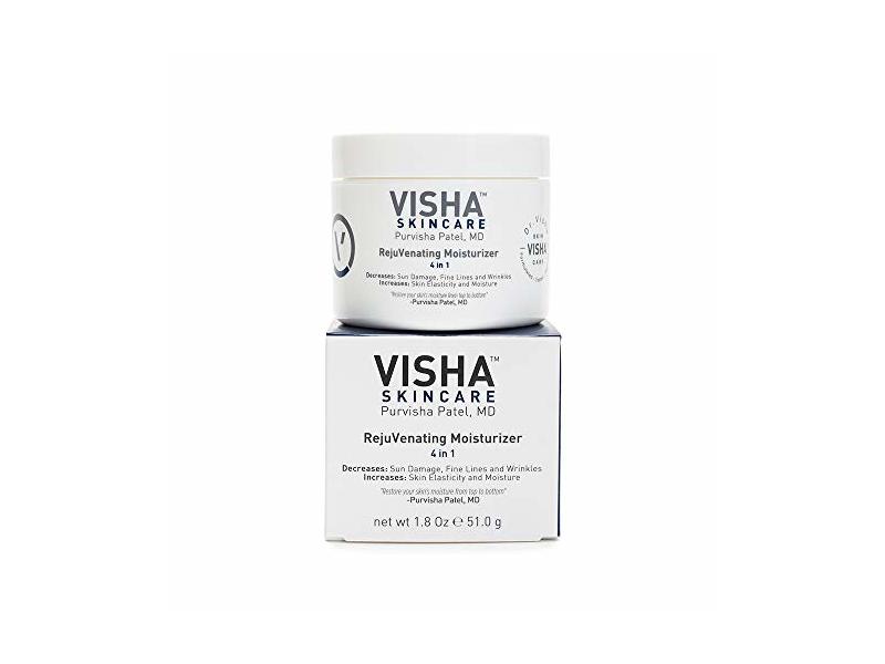Visha Skincare 4 In 1 Rejuvenating Moisturizer, 1.8 fl oz/51 g