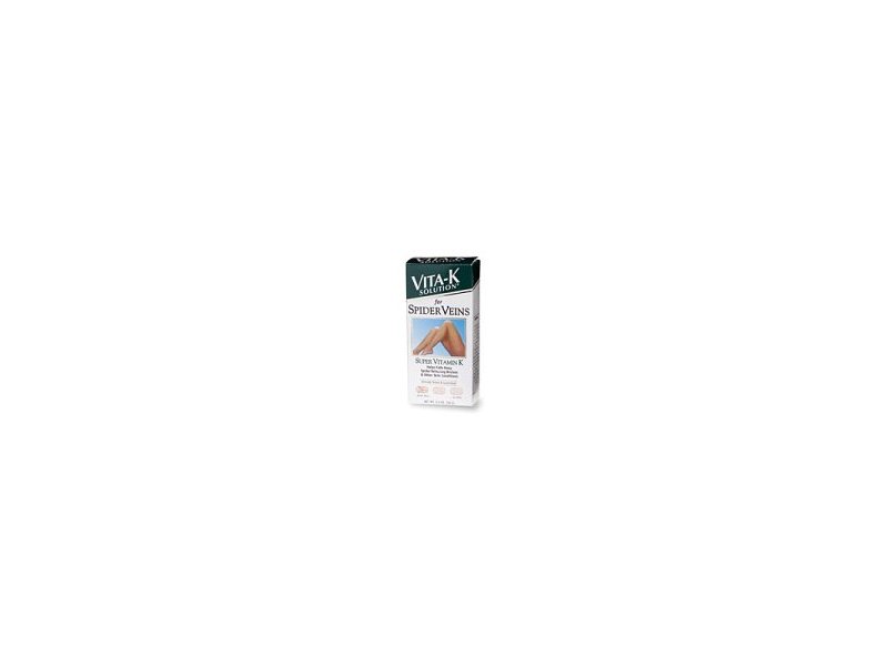 Vita-K Solution Super Vitamin K for Spider Veins, 3.6-Ounce Tubes (Pack of 2)