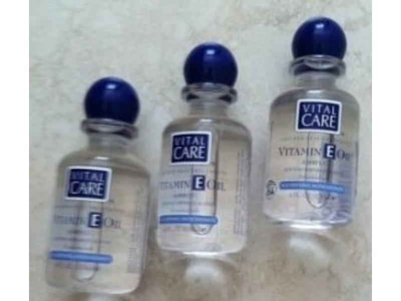 Vital Care Vitamin E Oil, 4000 I.U, 4 fl oz,120 mL, Pack of 3