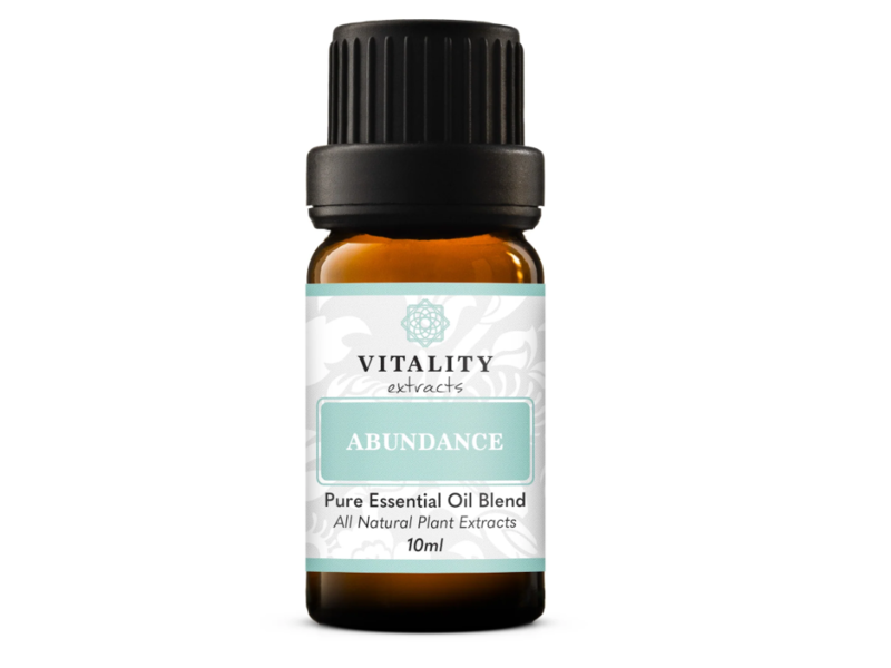 Vitality Extracts 100% Pure Essential Oil Blend, Abundance, 10 mL