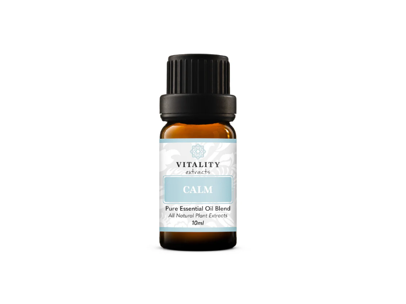 Vitality Extracts 100% Pure Essential Oil Blend, Calm, 10 mL