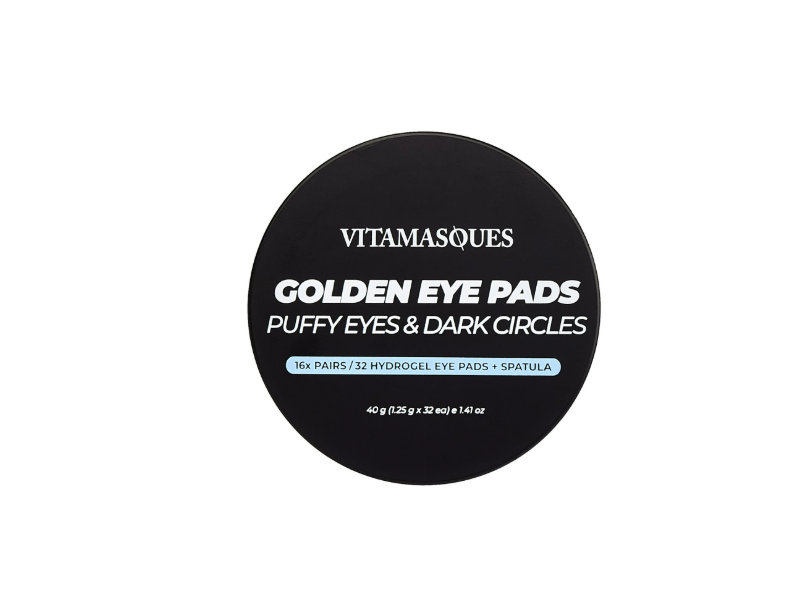 Vitamasques Golden Eye Pads, 1.41 oz/40 g, 16 Pairs
