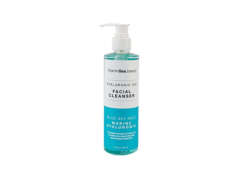 Vitamins And Sea Beauty Facial Cleanser Gel , Blue Sea Kale, 8 fl oz/237 mL