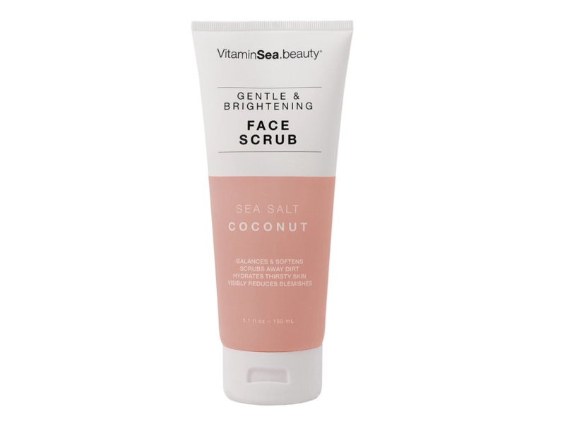 VitaminSea.Beauty Sea Salt & Coconut Gentle & Brightening Face Scrub
