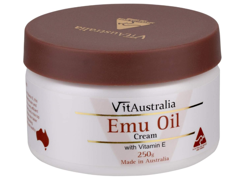 Vitaustralia Emu Oil Cream, Vitamin E, 250 g