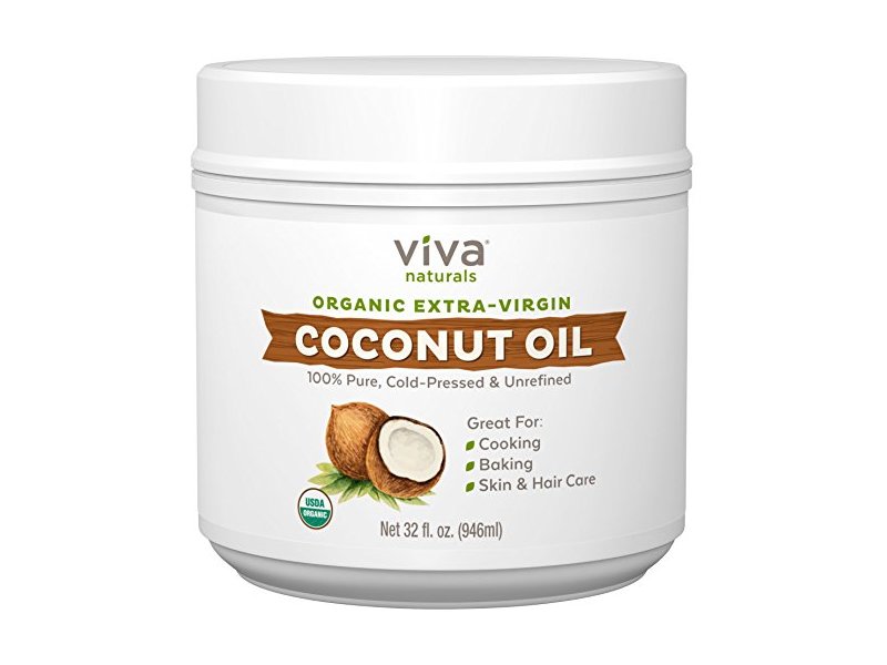 Viva Naturals Organic Extra Virgin Coconut Oil, 32 fl oz