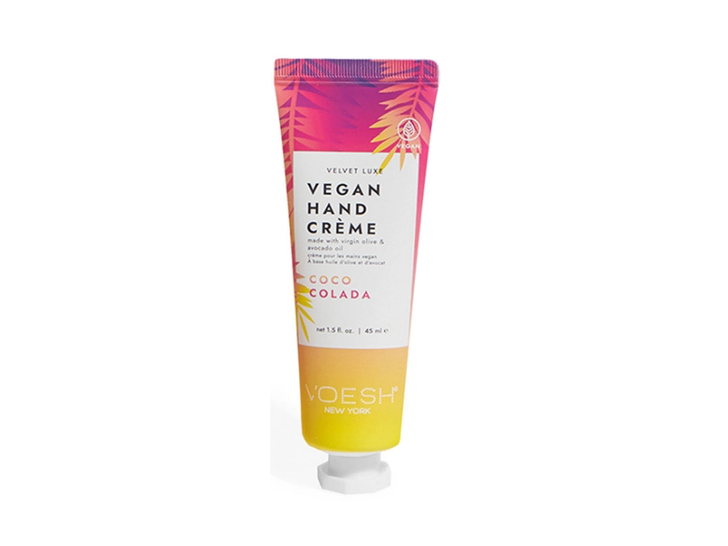 Voesh Velvet Luxe Vegan Hand cream, Coco Colada, 1.5 fl oz/45 mL