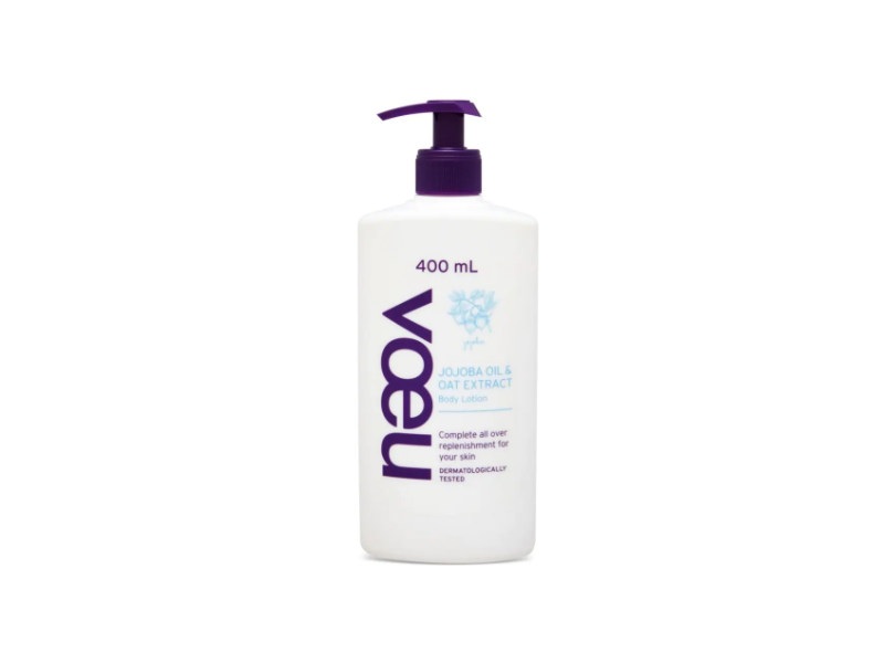 Voeu Body Lotion, Jojoba Oil & Oat Extract, 400 mL